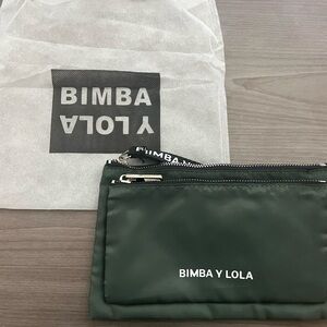 Bimba Y Lola Green Pouch